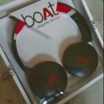 boAt Rockerz 370 On Ear Bluetooth Headphones with mic, Upto 12 Hours Playtime, Cozy Padded Earcups and Bluetooth v5.0(Fiery Red) photo review