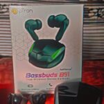 PTron Bassbuds Rush Bluetooth True Wireless in Ear Earbuds with Mic, Gaming 40ms Low Latency, 35Hrs Playtime, Deep Bass, ENC Stereo Call, BT5.3 Headphones, 1-Step Pairing, Voice Assist & IPX4 (Black) photo review